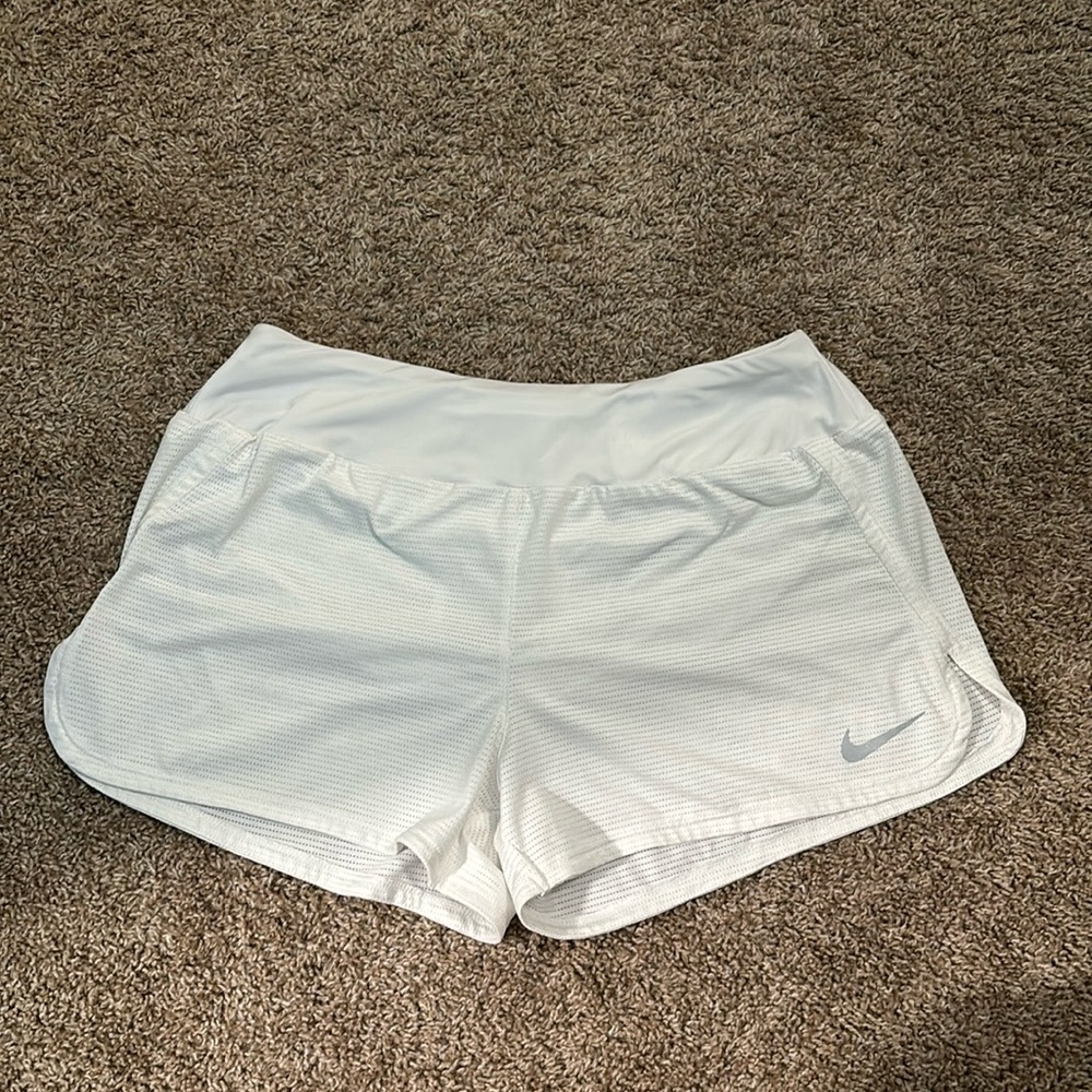 White Nike Shorts Women’s Size M